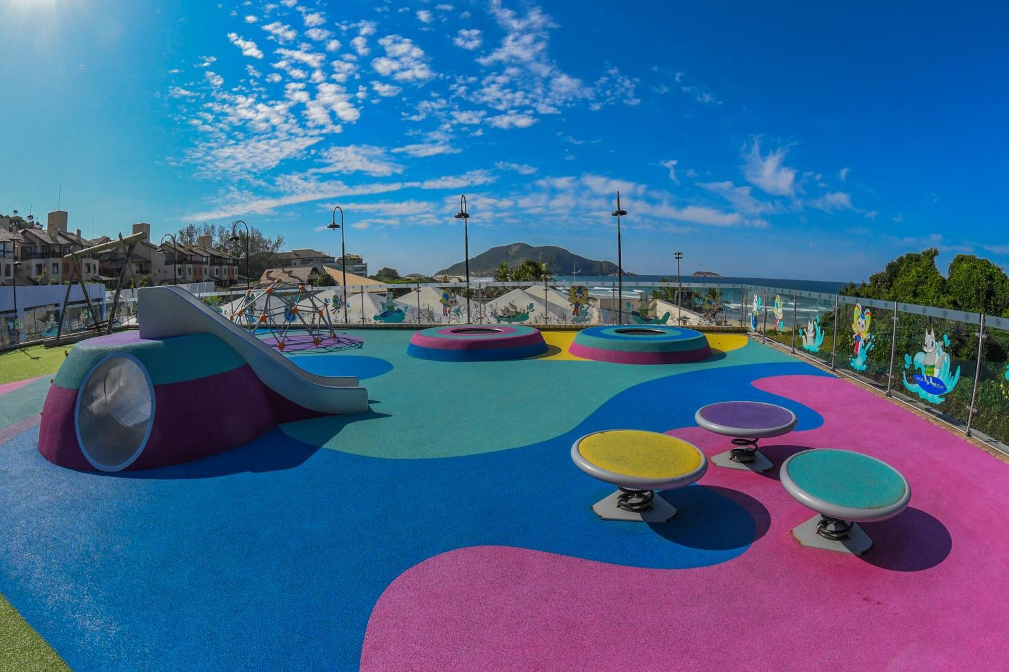 Costao Do Santinho Resort All Inclusive Флорианополис Экстерьер фото Playground in the park