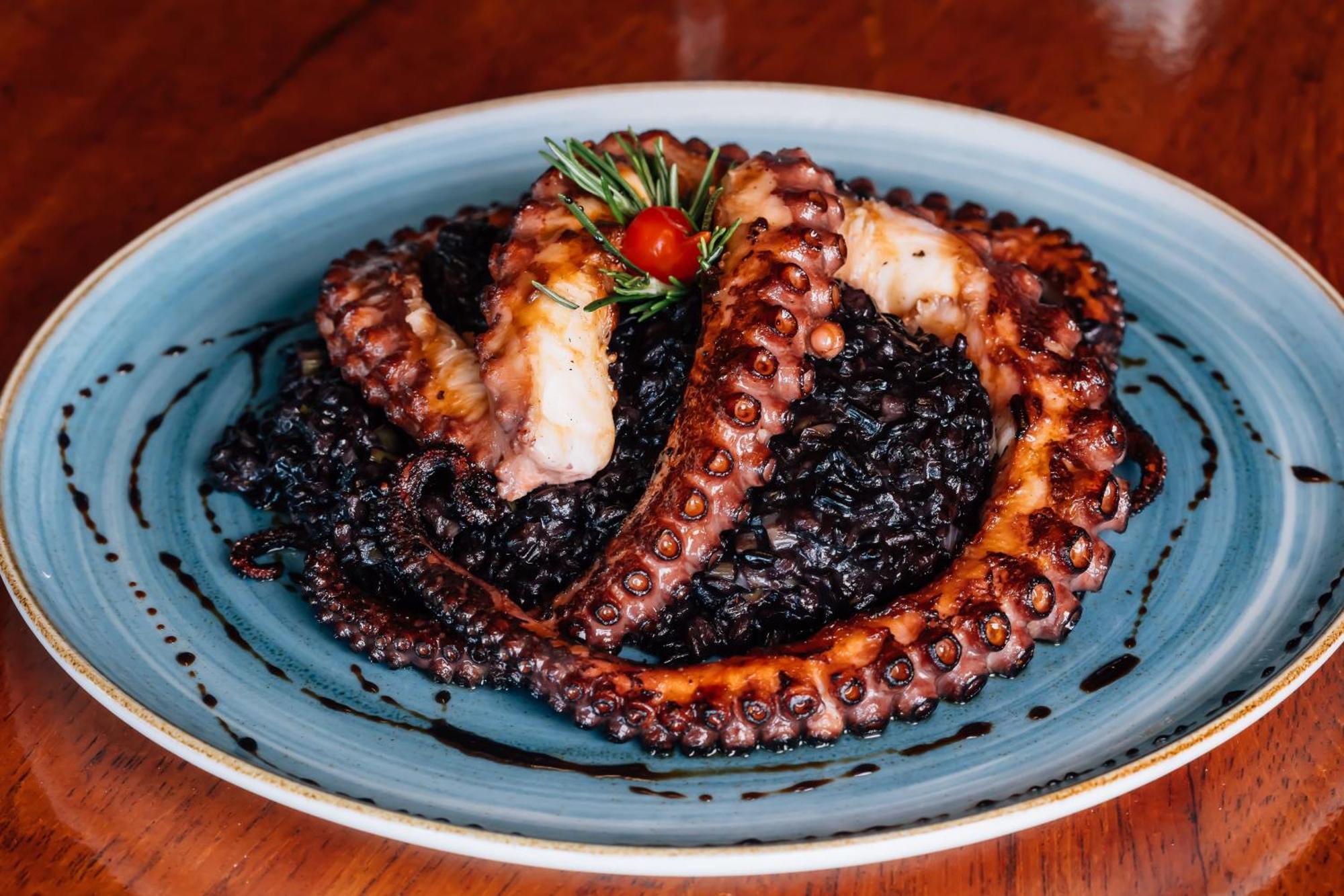 Costao Do Santinho Resort All Inclusive Флорианополис Экстерьер фото Black risotto with octopus
